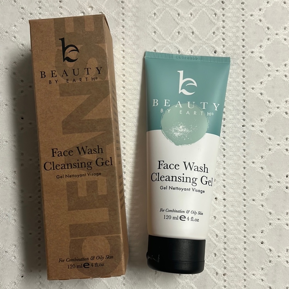 5/$25 item CLEAN Beauty by Earth face wash